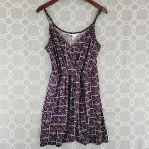 BCBGGeneration Floral Wrap Spaghetti Strap Mini Dress S - 347